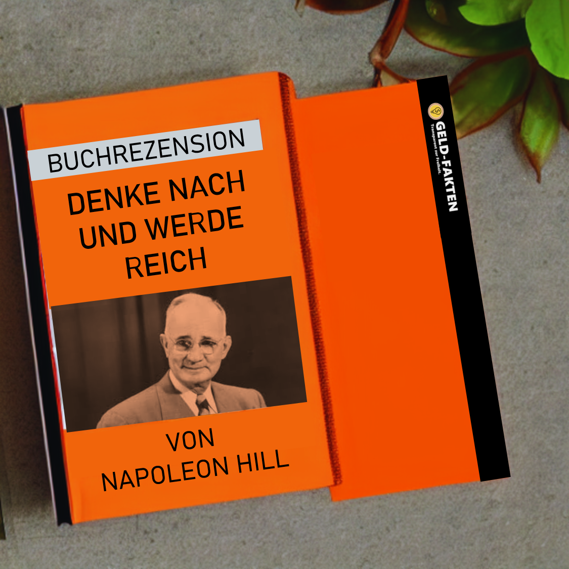 Read more about the article Denke nach und werde reich von Napoleon Hill (Buch Rezension / Zusammenfassung)